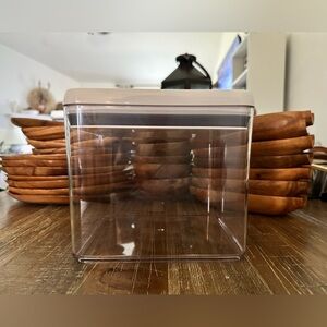 Better Homes And Gardens Clear Storage Container with White Lid